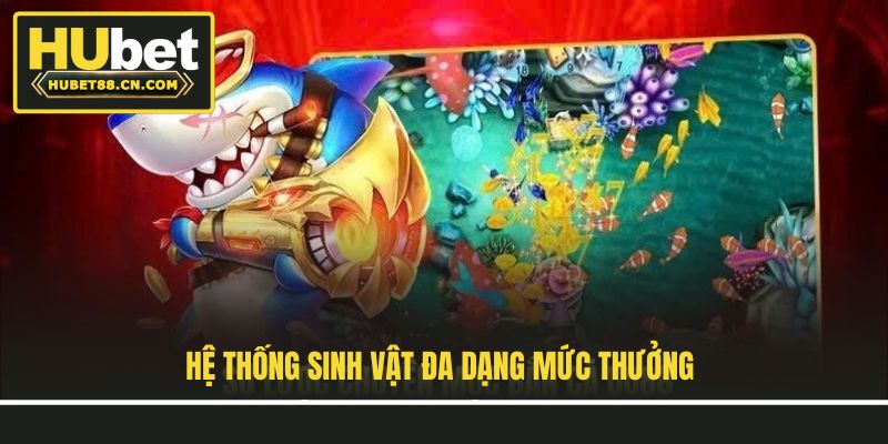 Hệ thống sinh vật đa dạng mức thưởng